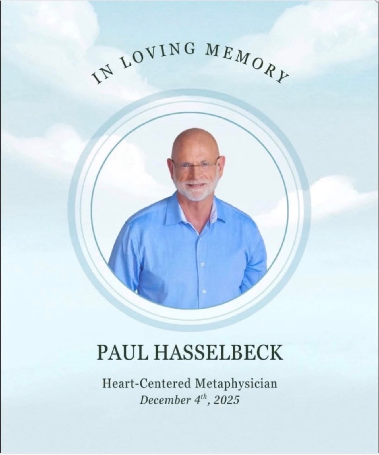 Rev. Dr. Paul Hasselbeck