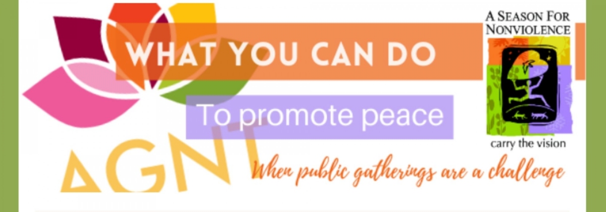 What Can You Do To Promote Peace When Public Gatherings are a Challenge
